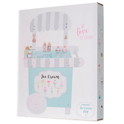 Ice Cream Shop & Accessories, Wooden