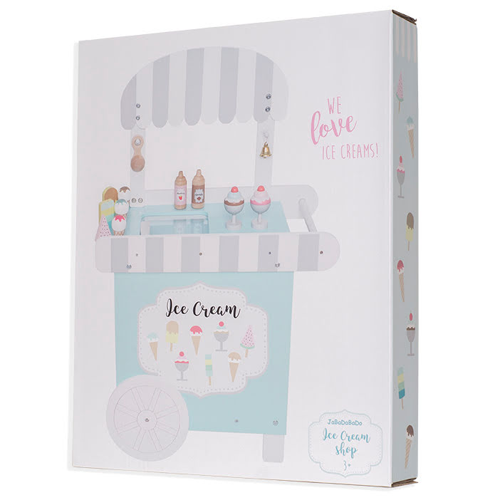 Ice Cream Shop & Accessories, Wooden