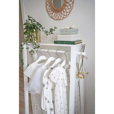 Jabadabado - Clothing Rail White - Swanky Boutique