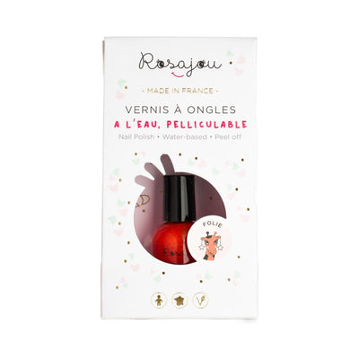 rosajou - Nail Polish - Folie Red - swanky boutique malta