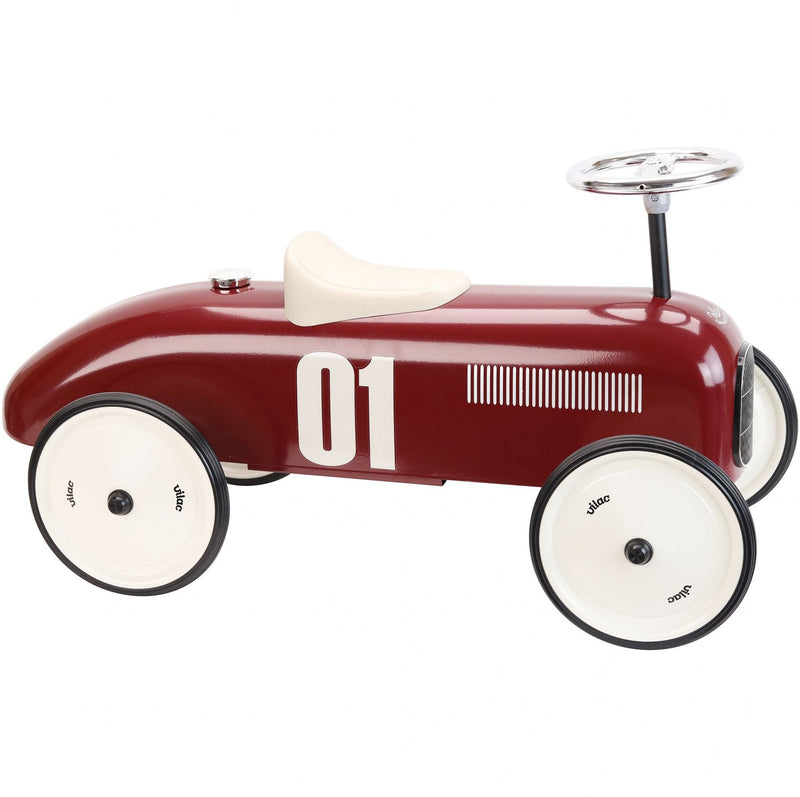 Vilac - Ride On Vintage Car Burgundy - Swanky Boutique